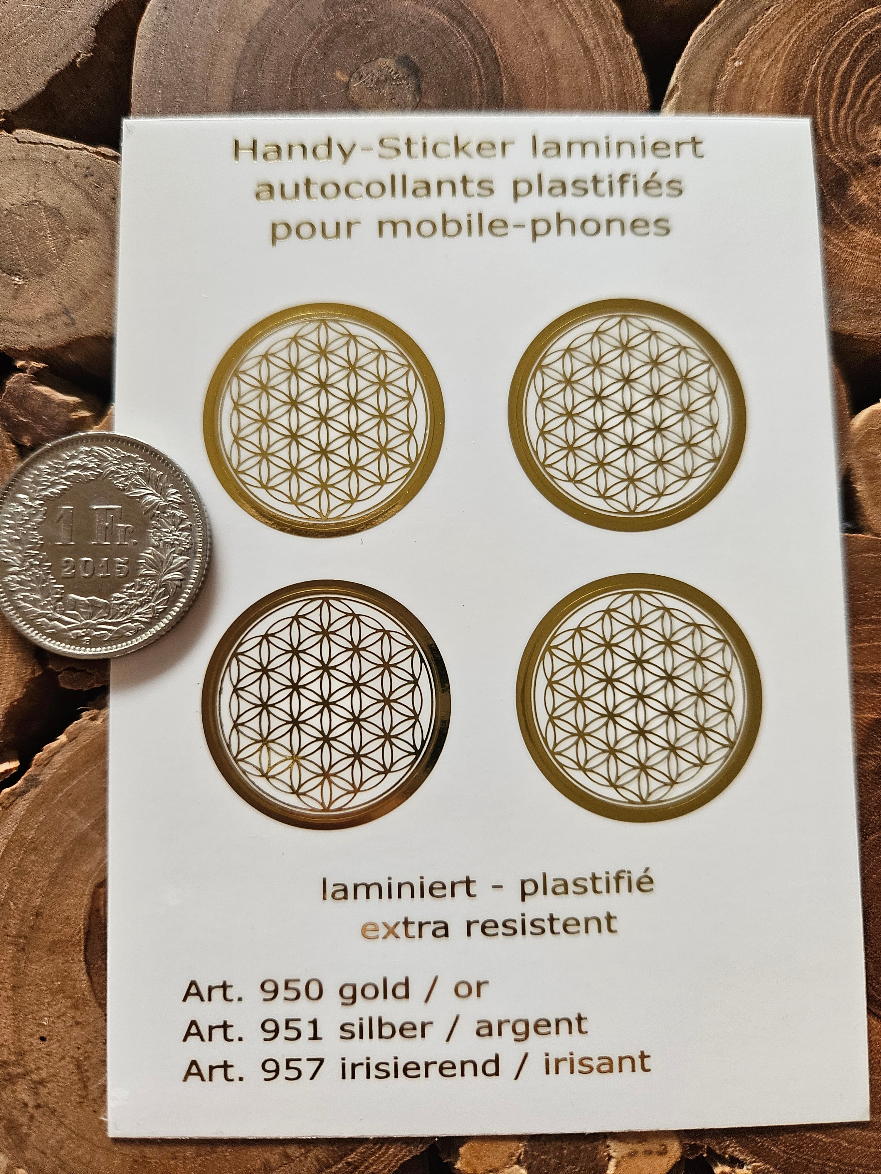 Handy-Sticker in Gold - A7