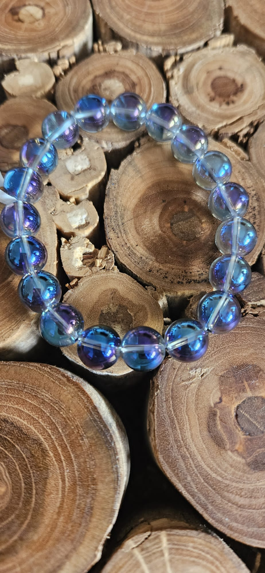 Aqua Aura Armband 10mm