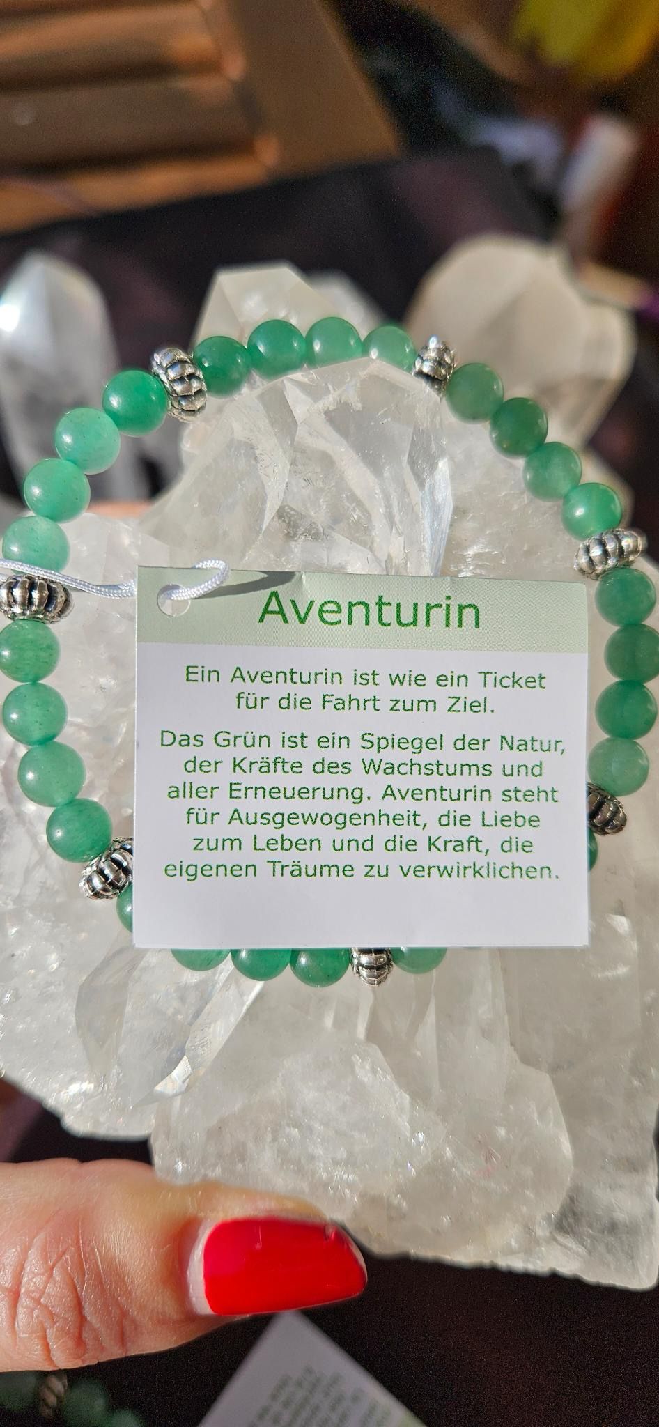 Aventurin Armband 6mm oder 8mm