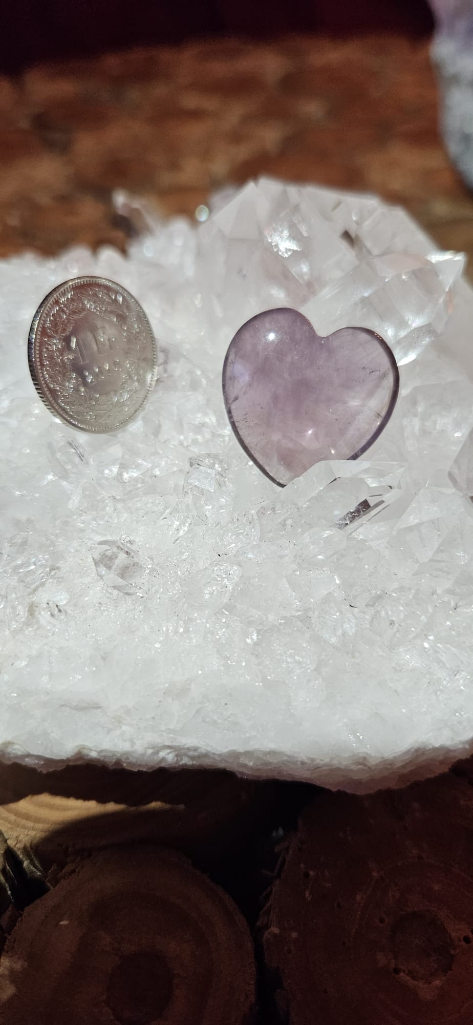 Amethyst-Herz 25x8mm